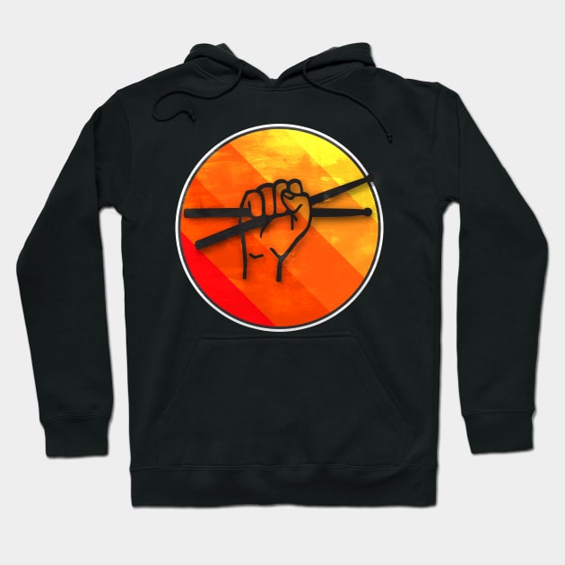 Drummerstick Hoodie by Dojaja